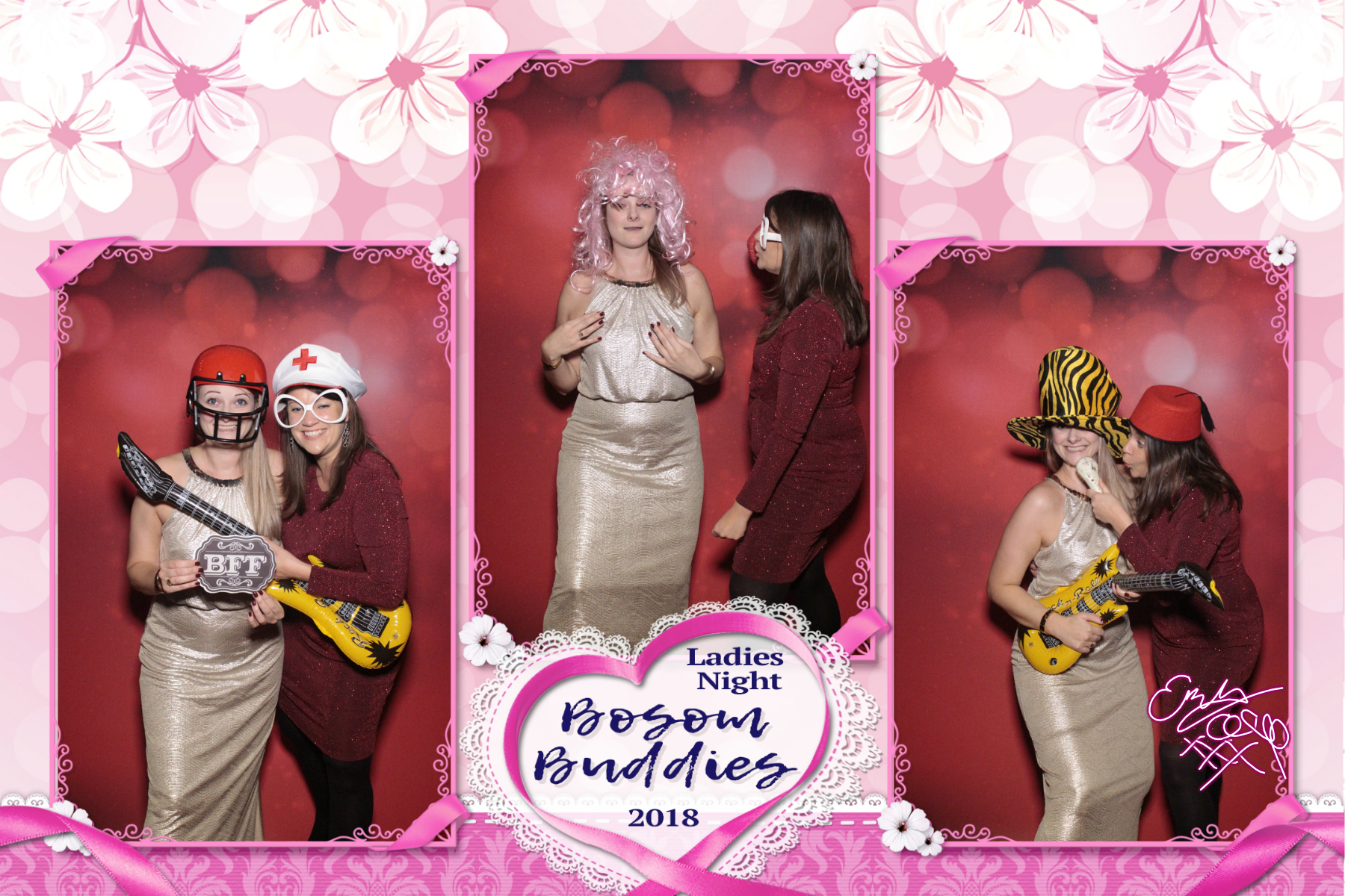 Bosom Buddies | View more photos from the event at gallery.myphotoboothexperience.co.uk/u/MyPhotoBoothExperienceLtd/Bosom-Buddies